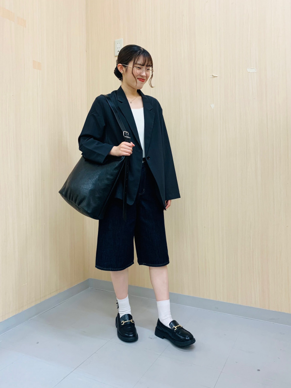 ユニセックス セットアップ パッチワーク ジャケット キャロットフィット パンツ 公式スタイリング | ジーユー