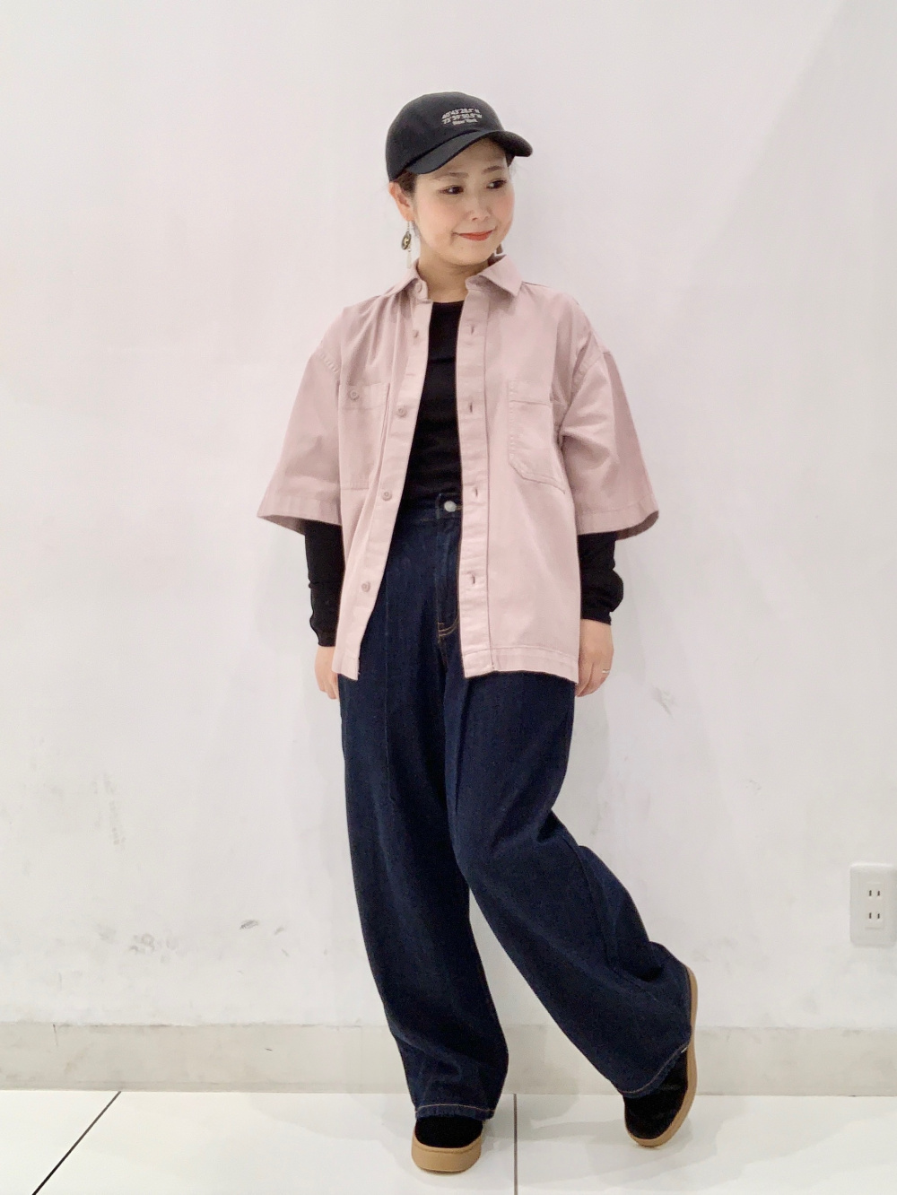 Nylon Zip Parachute Pants、Twill Boxy Work Shirt/HalfSlv/Q」| GU的