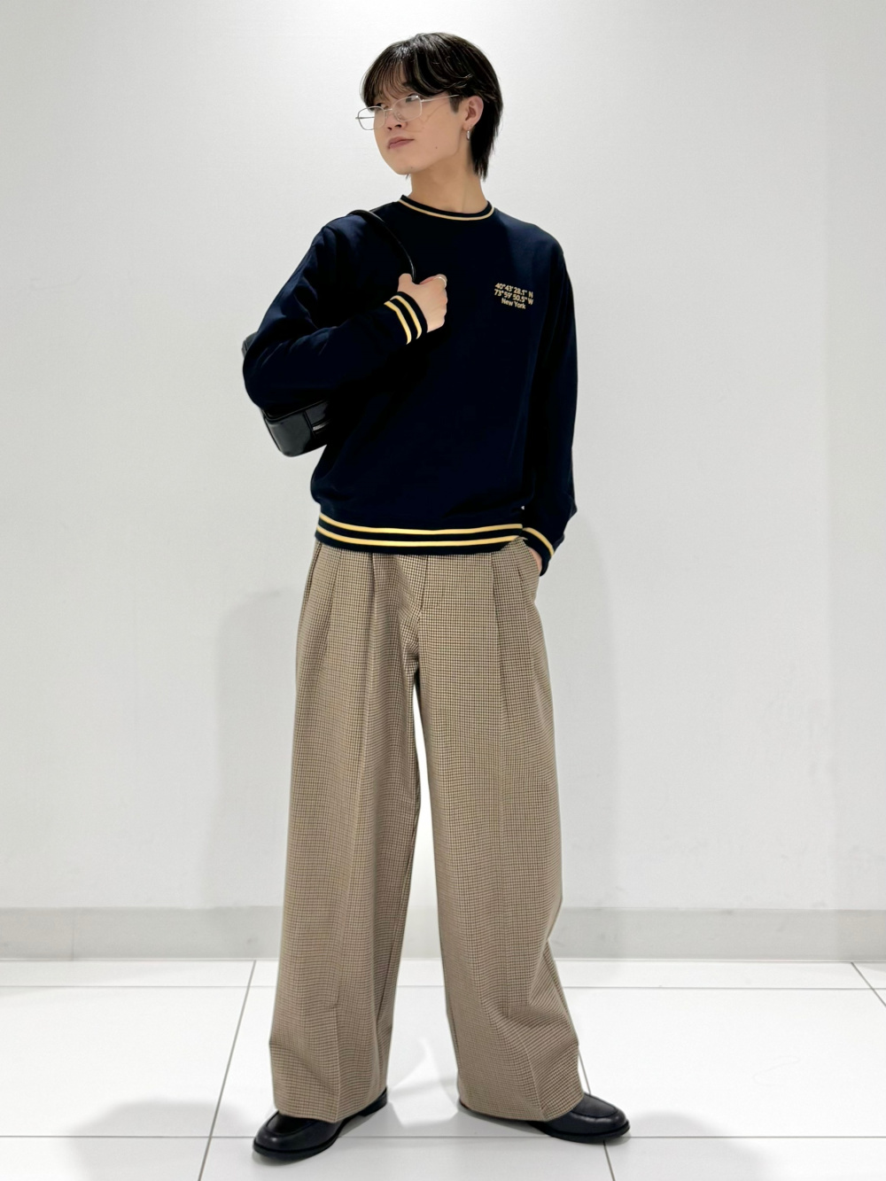 パフスウェットキャロットパンツ(丈標準69.0～73.0cm)、ブロード