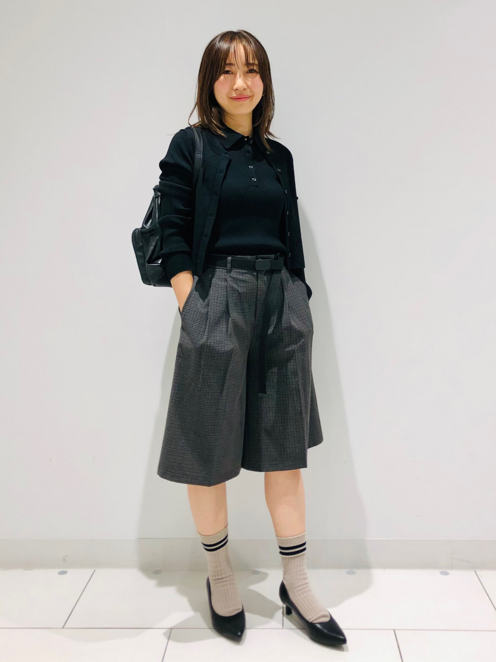 UTAA ユタ　ノースリーブゴルフシャツ 黒 公式】UTAA（ユタ）JAPAN｜韓国レディース・メンズゴルフウェア
