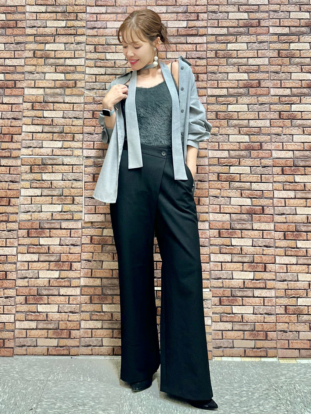 ラップスラックスZ+E」の着用コーディネート| ジーユー