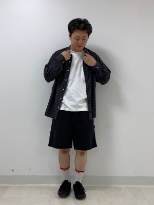 GU公式 | ペインターハーフパンツ