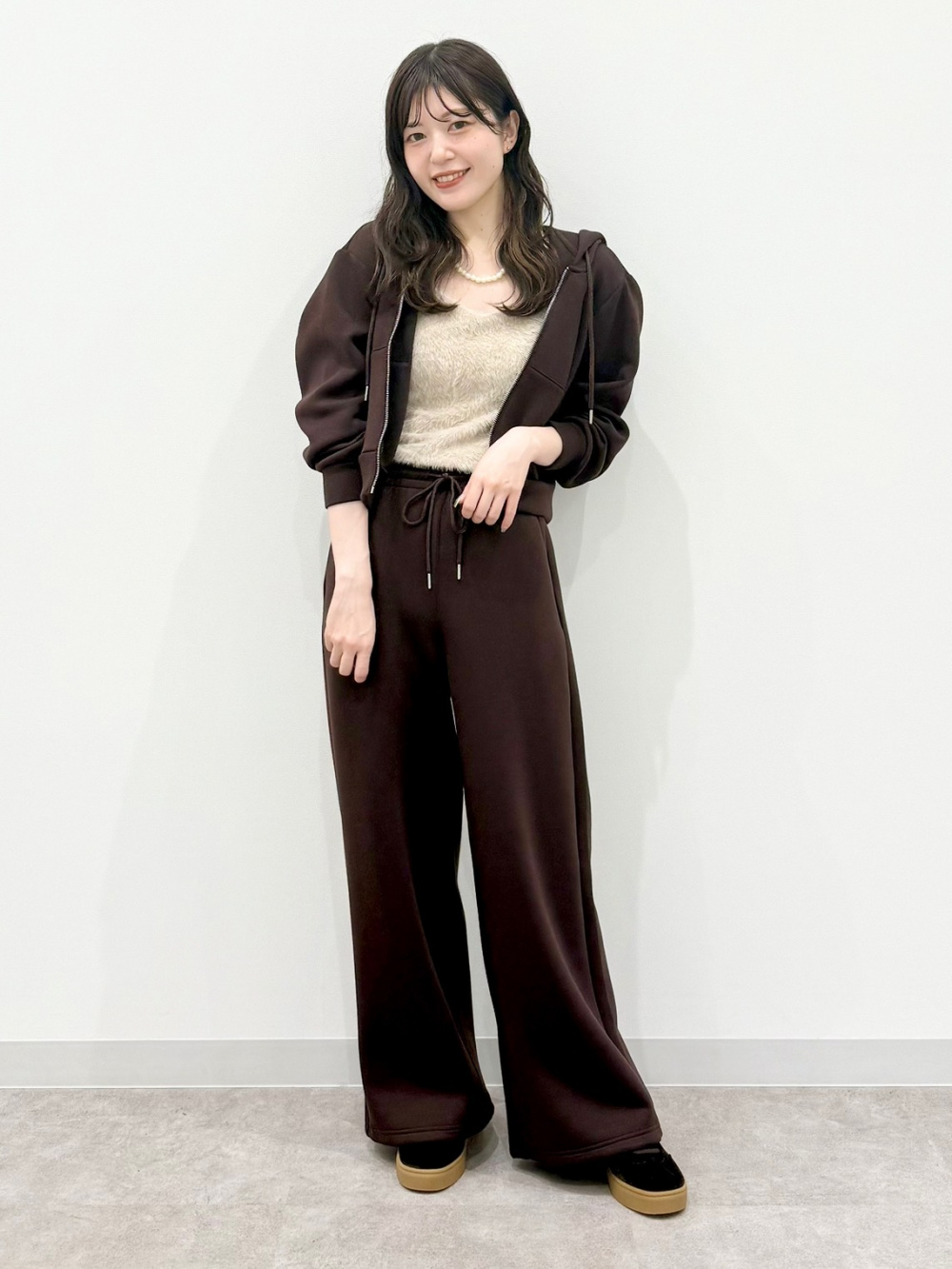 パフスウェットバギーパンツ(丈標準68.0～72.0cm)、パフスウェット