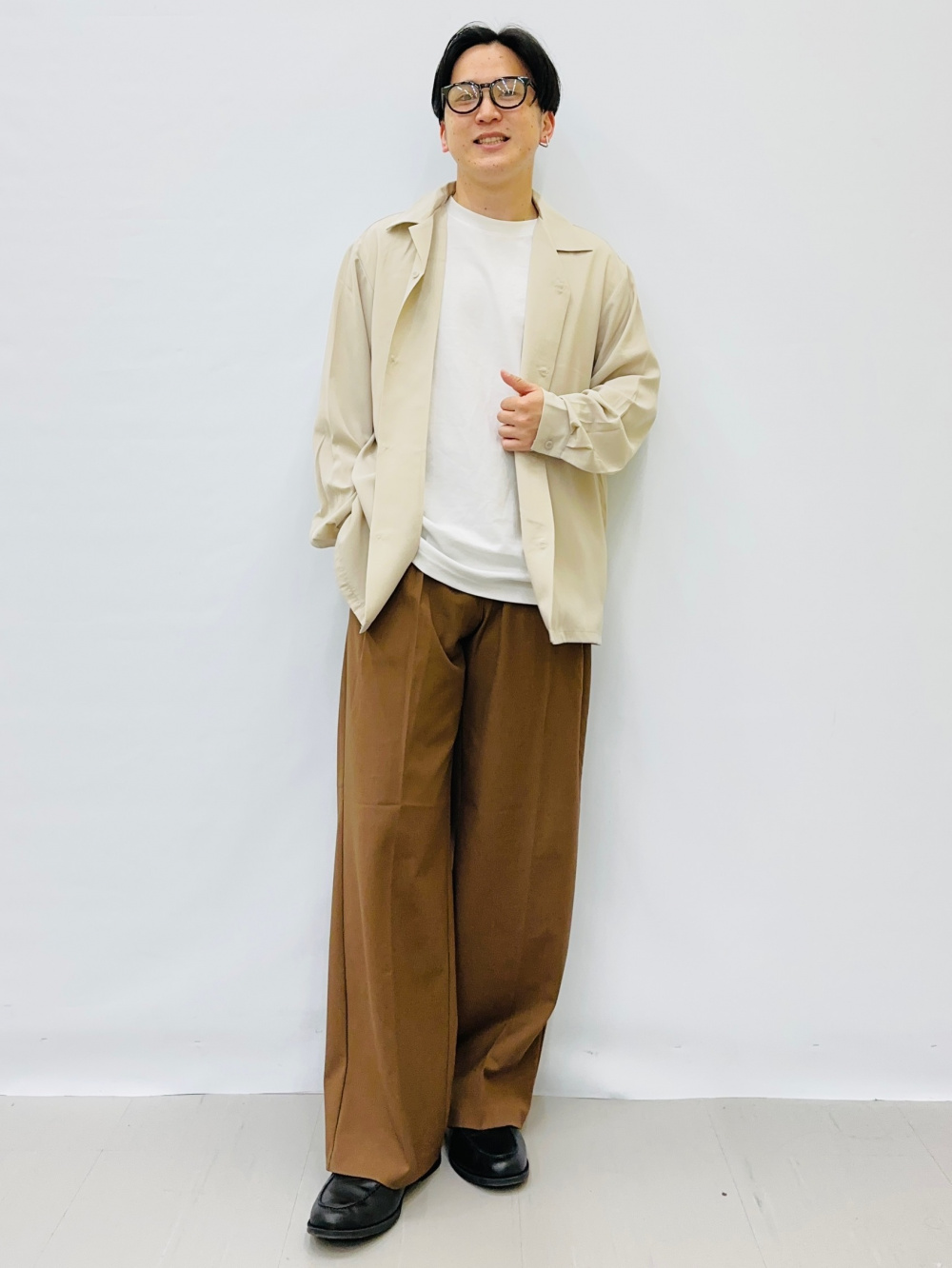 BUTCHER PRODUCTS シャツ ボーダー 14 1/2-15 BUTCHER PRODUCTS シャツ ボーダー 14 1/2-15