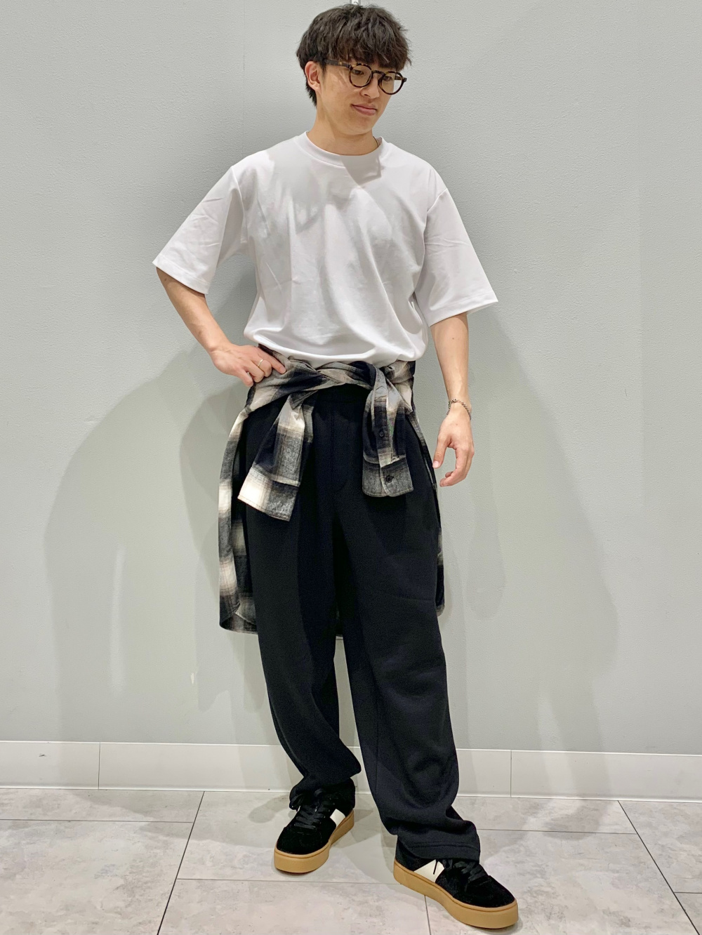 パフスウェットキャロットパンツ(丈標準69.0～73.0cm)、ブロード