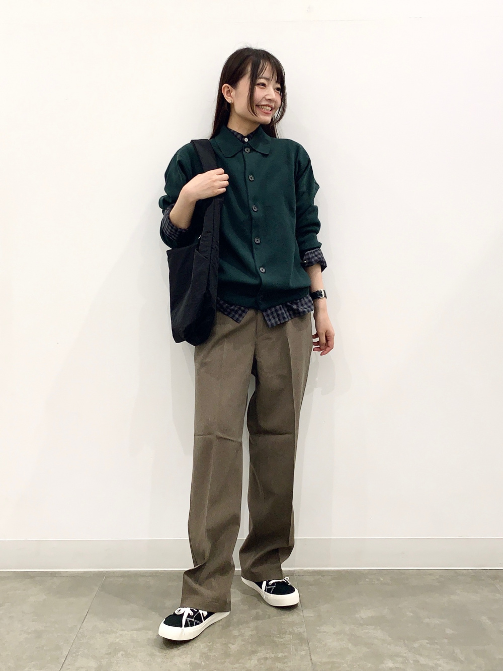 スウェットジョガーパンツ、ウォッシュドワッフルボクシーT(5分