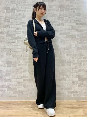 GU公式 | ダブルフェイスフルジップパーカQ