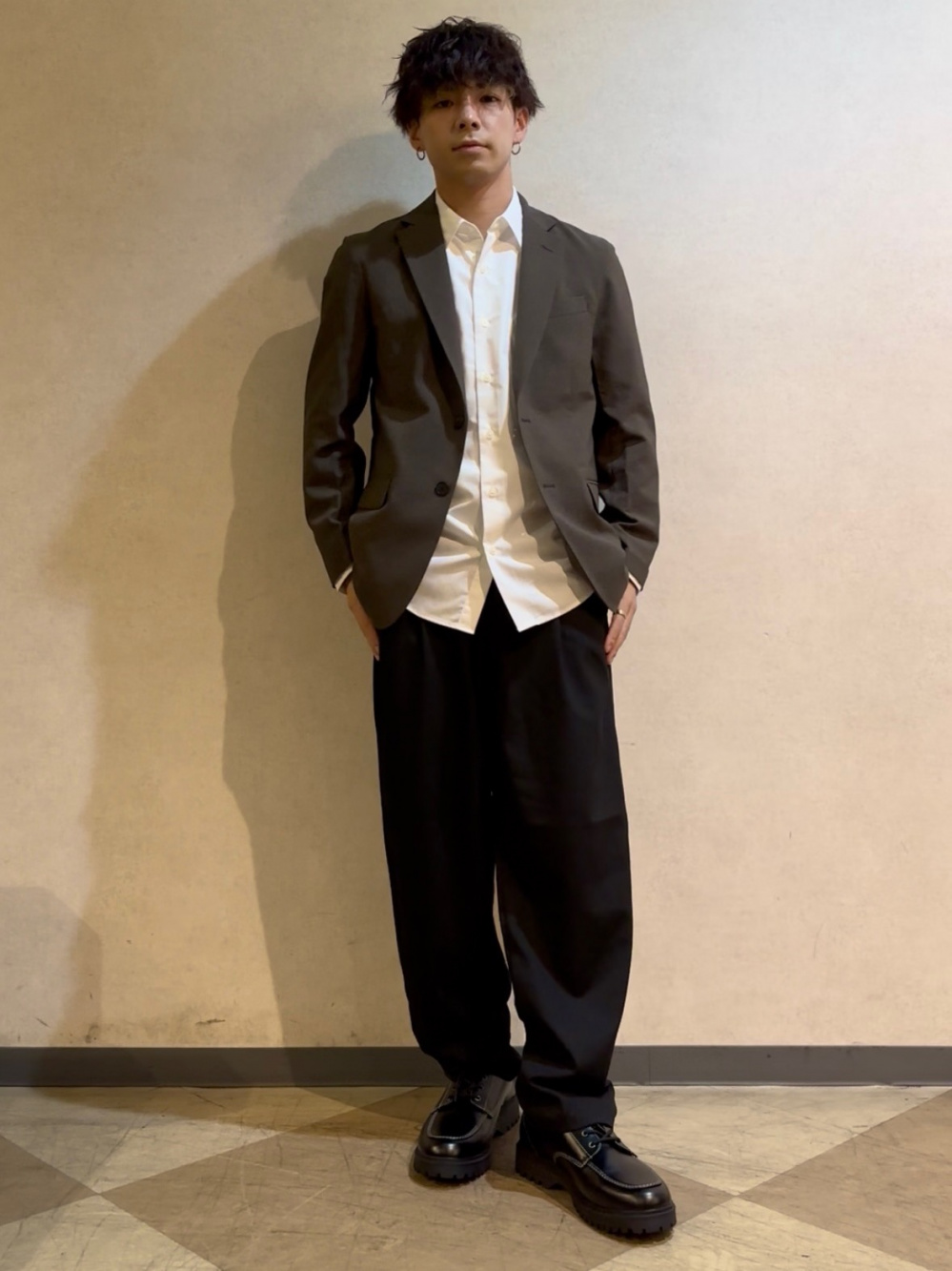 ウォッシャブルテーラードジャケットSW(セットアップ可能