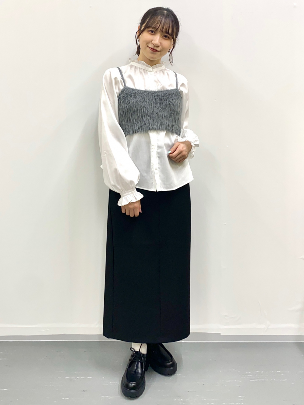ブラウス、ワンピースまとめ2点 イベントセール】 大きいサイズ レディース フリルブラウス
