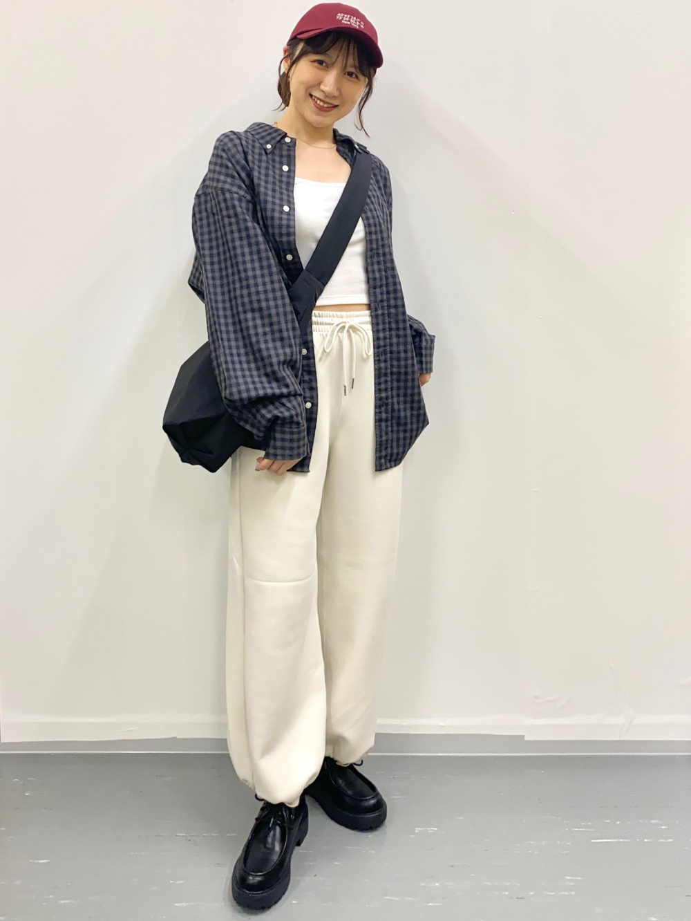 C6862 ジップカーディガン×スカートコーデ ジップアップカーディガンで作るモードな着こなし！ | m-i-d