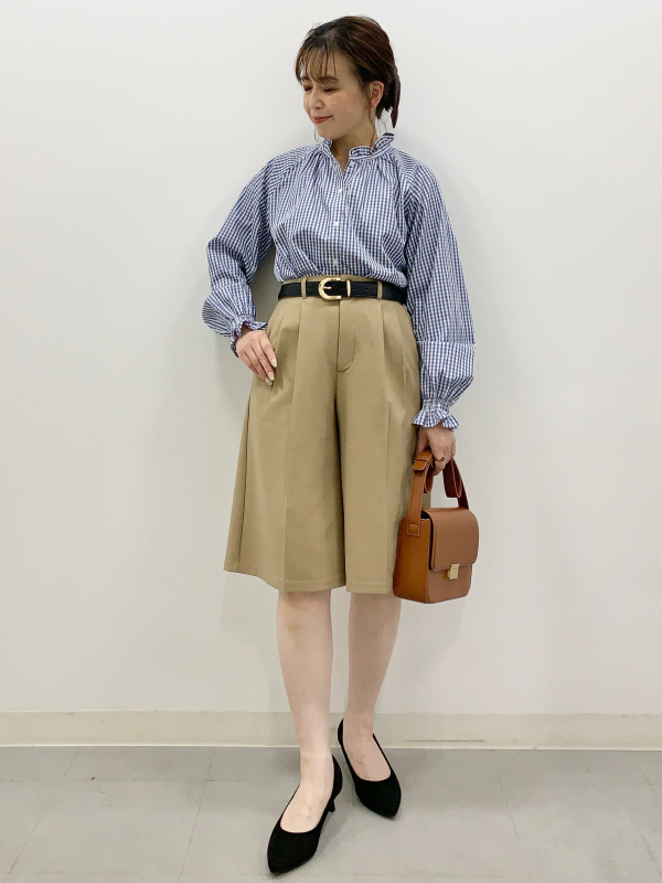 Dan lemon様 2点セット ボレロセットT by rokh、バミューダショートパンツNTQ+E」の着用