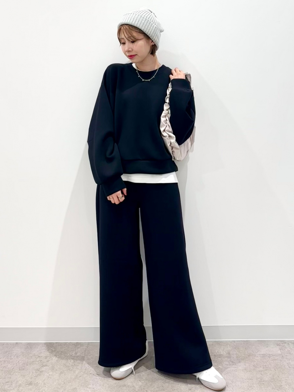 デニムフーディブルゾンNT+E、コンバーチブルワイドカーゴパンツ