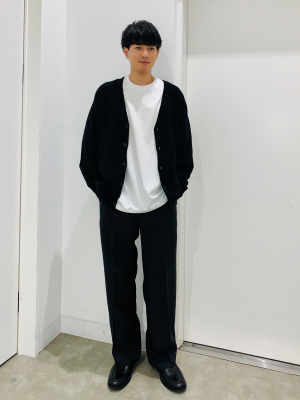 GU公式 | ウォッシャブルVネックカーディガン