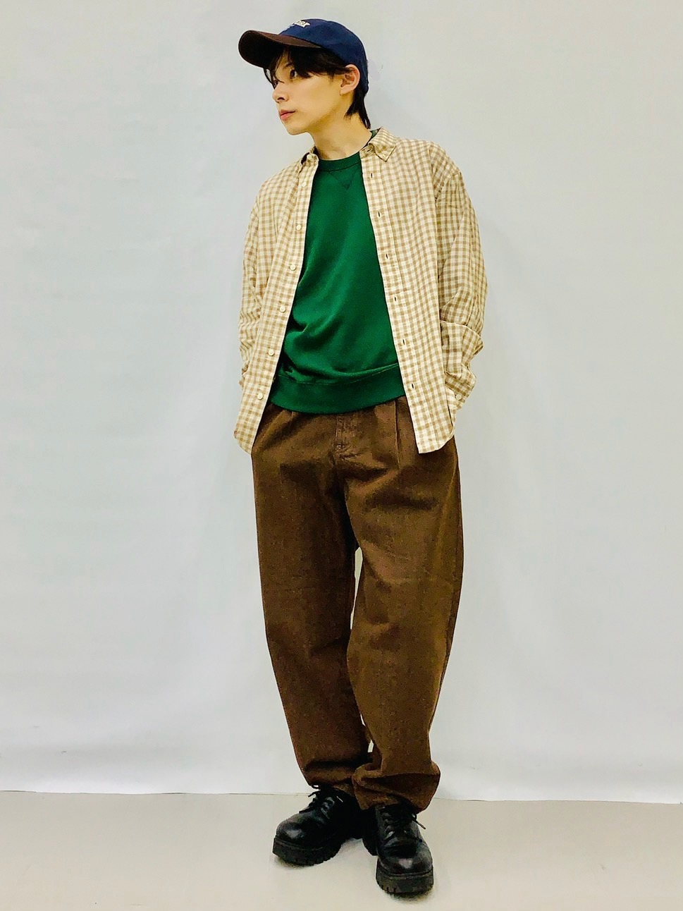 専用です(*^^*) COTTON/LINEN WASHER TYPEWRITER BIG-COLLARED SHIRT(M Black