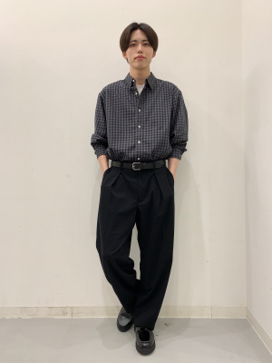 GU公式 | バレルレッグスラックス(丈標準70.0～74.0cm)