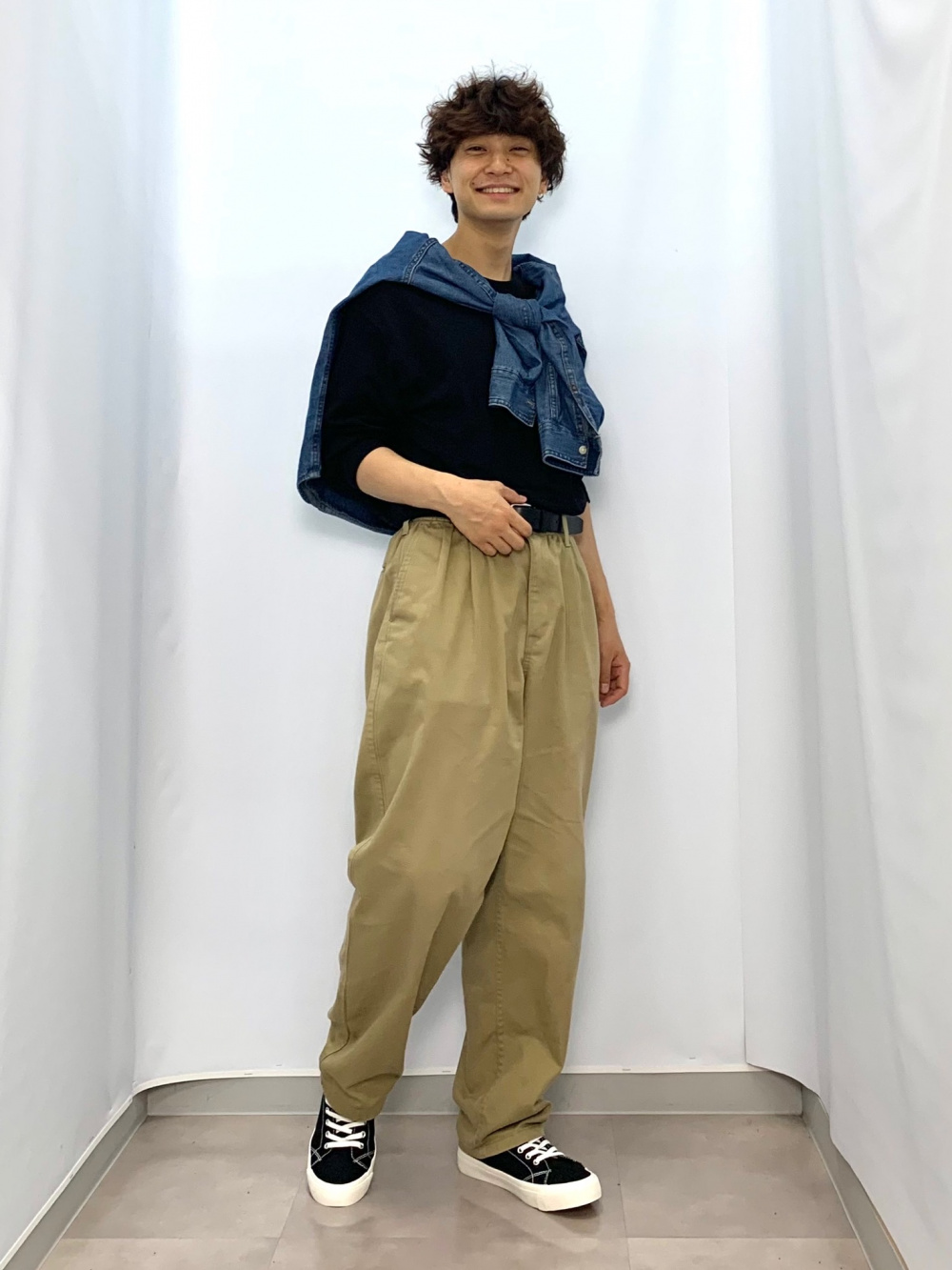 shi-gu様 Washable Tapered Pants/Z+EC、Gather Sleeve T-Shirt/3/4Slv/Z+