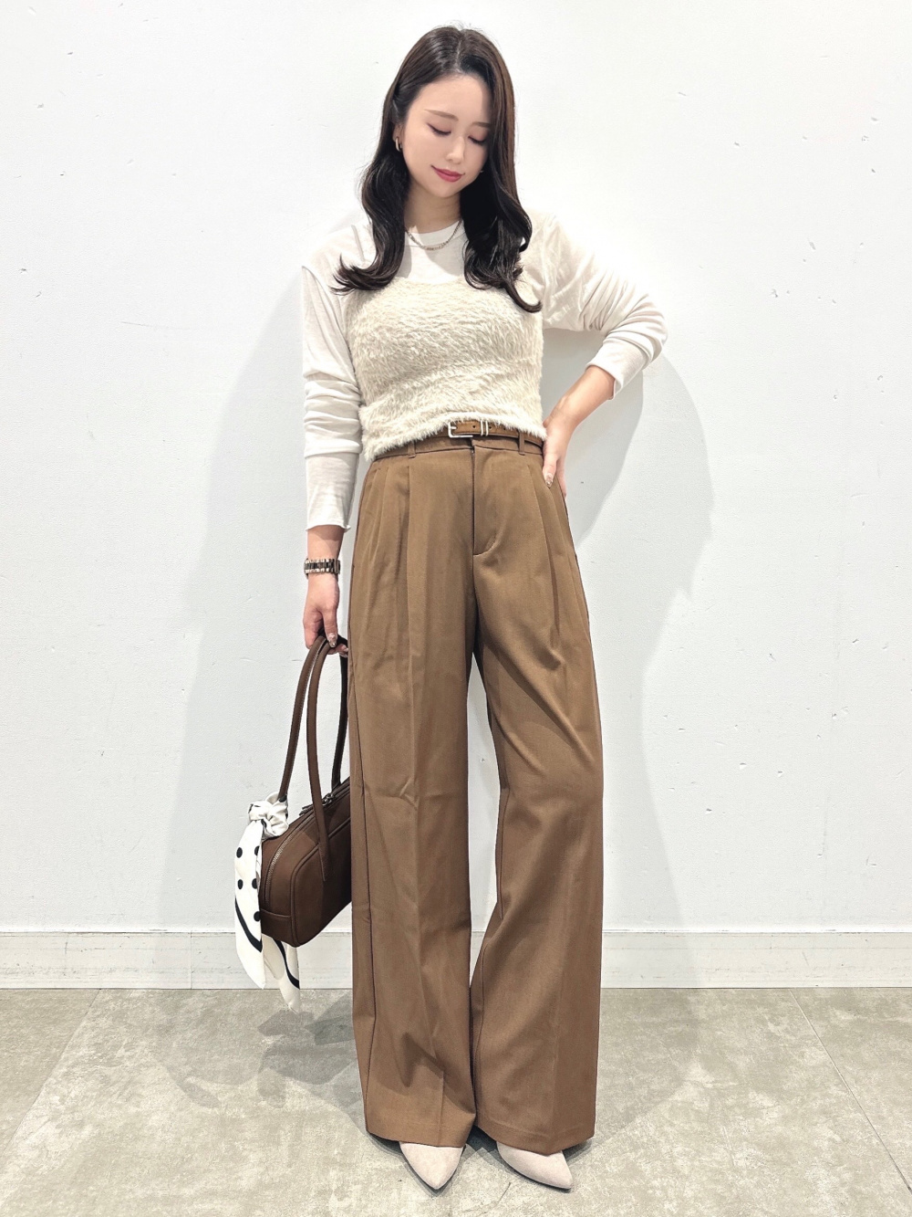 2ピースカーディガンセットワンピース、ブラフィール2WAYクロップド