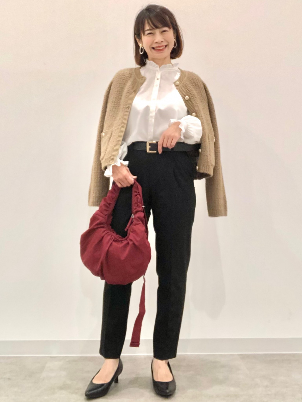 Washable Tapered Pants/Z+EC」| GU的穿搭理念