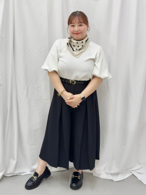 GU公式 | バブルスリーブブラウス(5分袖)Z