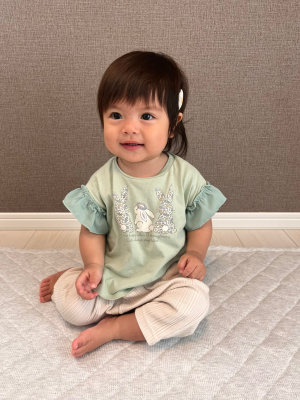 GU公式 | BABY(TODDLER)サマナルパンツ(7分丈)(リブ)