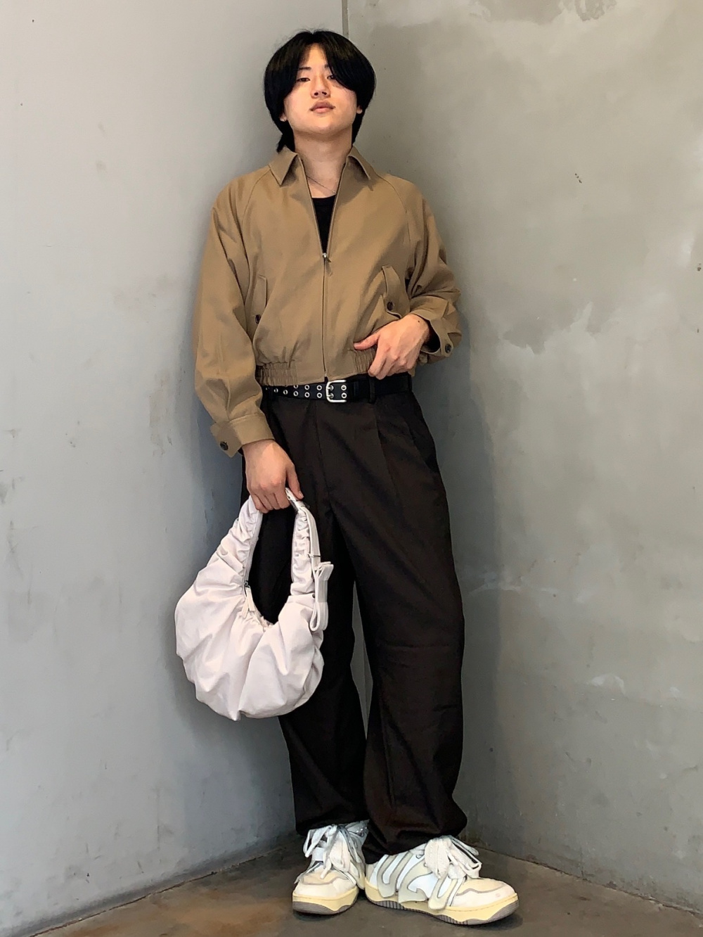 shi-gu様 Washable Tapered Pants/Z+EC、Gather Sleeve T-Shirt/3/4Slv/Z+