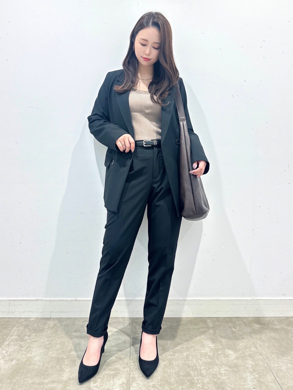 become tree 22W コーデュロイショートスリーブクロップドシャツ L