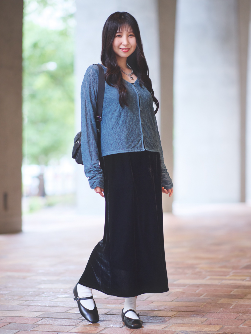 Rページ 在庫あり】リブノースリワンピース | レディースファッション