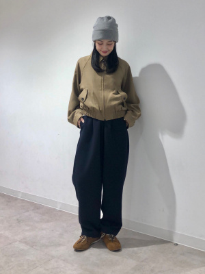 GU公式 | パフスウェットキャロットパンツ(丈標準69.0～73.0cm)