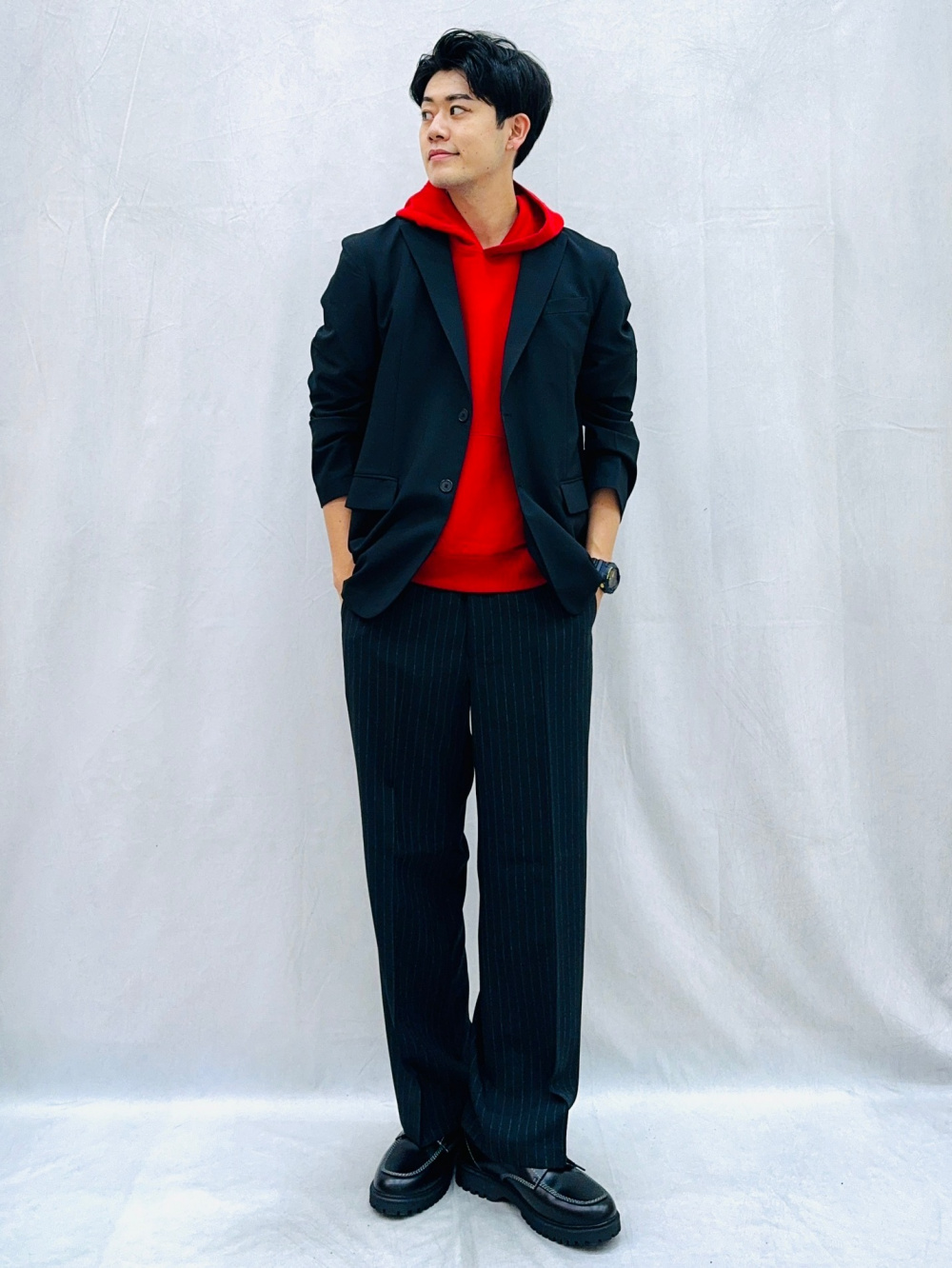 ウォッシャブルテーラードジャケットSW(セットアップ可能