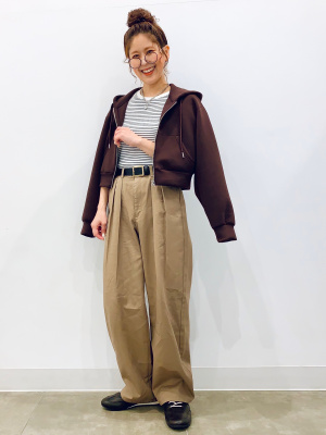 GU公式 | リブボーダーT