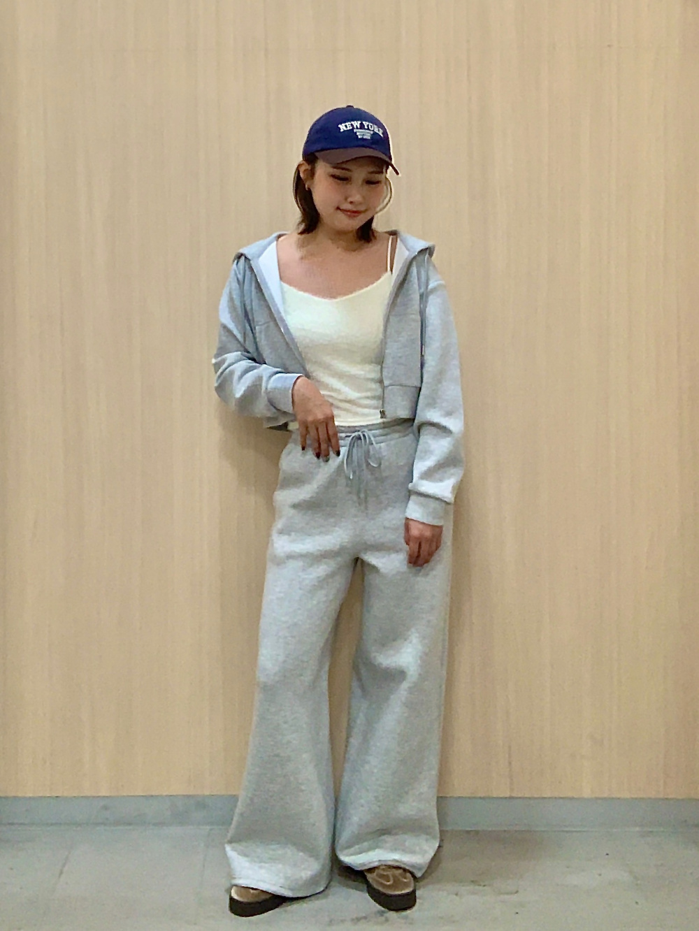 パフスウェットバギーパンツ(丈標準68.0～72.0cm)、パフスウェット