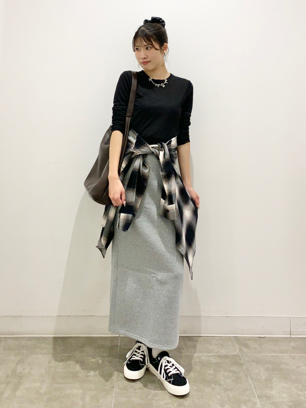 ヘビーウェイトスウェットナロースカート(24年商品)(丈標準82.5～89.5