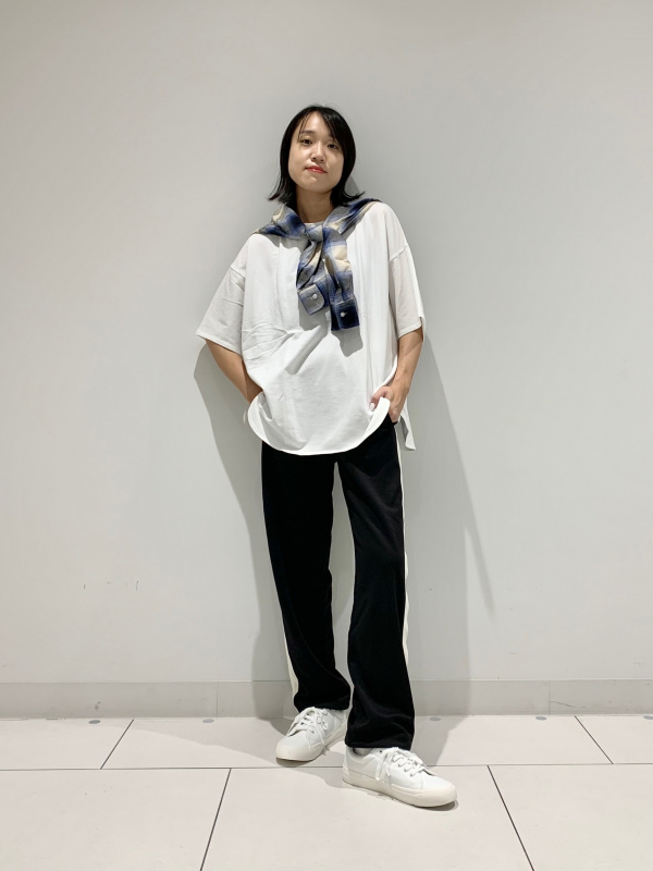 Tosuです☆ クリアウールクルーネックカットソー - SOÉJU online store