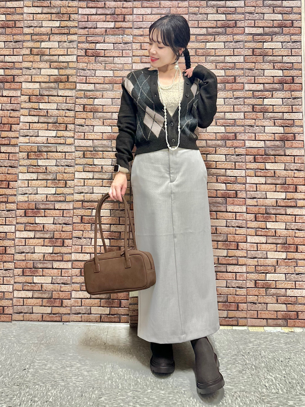 専用！4点セット✖️2 GU公式 | ドローストリングナロースカート(セットアップ可能)