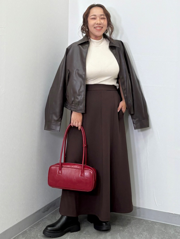 ブラフィールクロップドハイネックT(ノースリーブ)+E（レディース）の