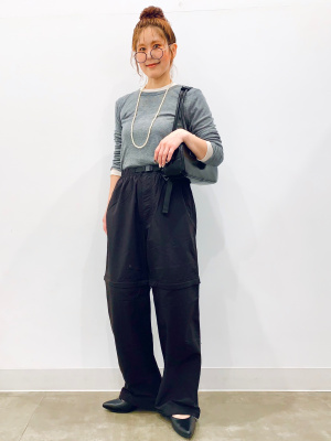 GU公式 | コンバーチブルワイドパンツ