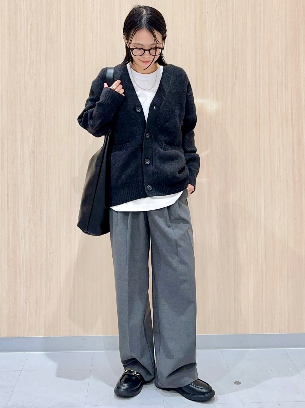 【sui ca】GU リブポロセーター by rokh ロク　2点おまとめ 新品未使用 ジーユーGU リブポロセーター by rokh ロク S