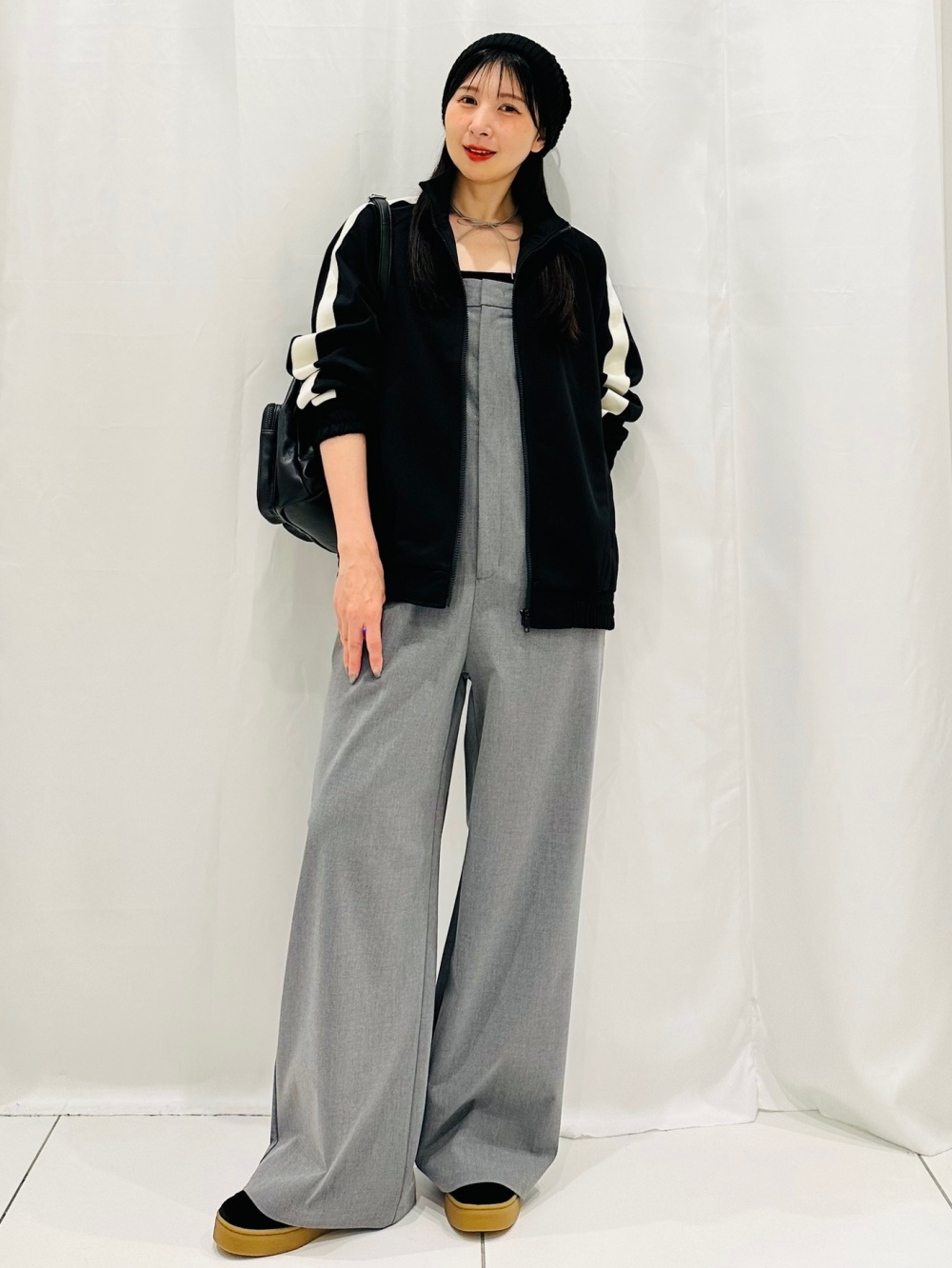 GU フルジップニットジャケットby rokh サイズS GU フルジップニット