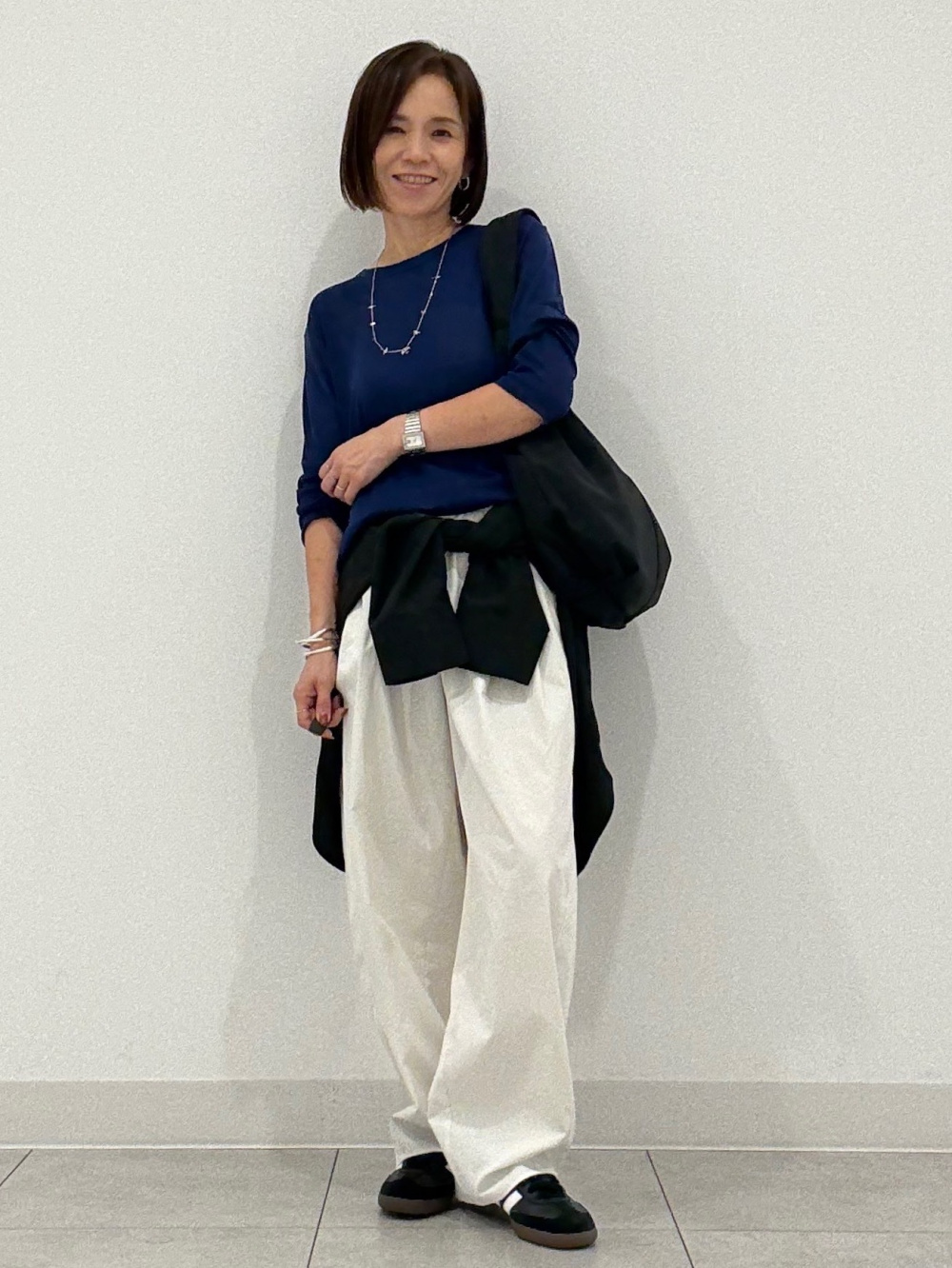 ヨッシー様 C5305 スウェット×ワッフルパンツコーデ ヨッシー様 C5305 スウェット×ワッフルパンツコーデ ヨッシー様