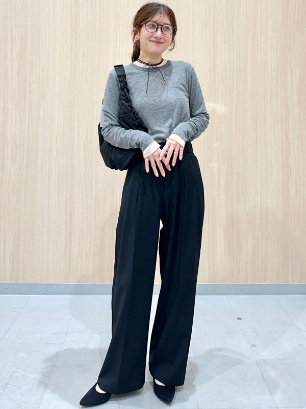 SCALL ミッドレングス ホワイト（6'8 ×21×29 1/6） GU公式 | タックワイドパンツ(丈標準70.0～74.0cm)