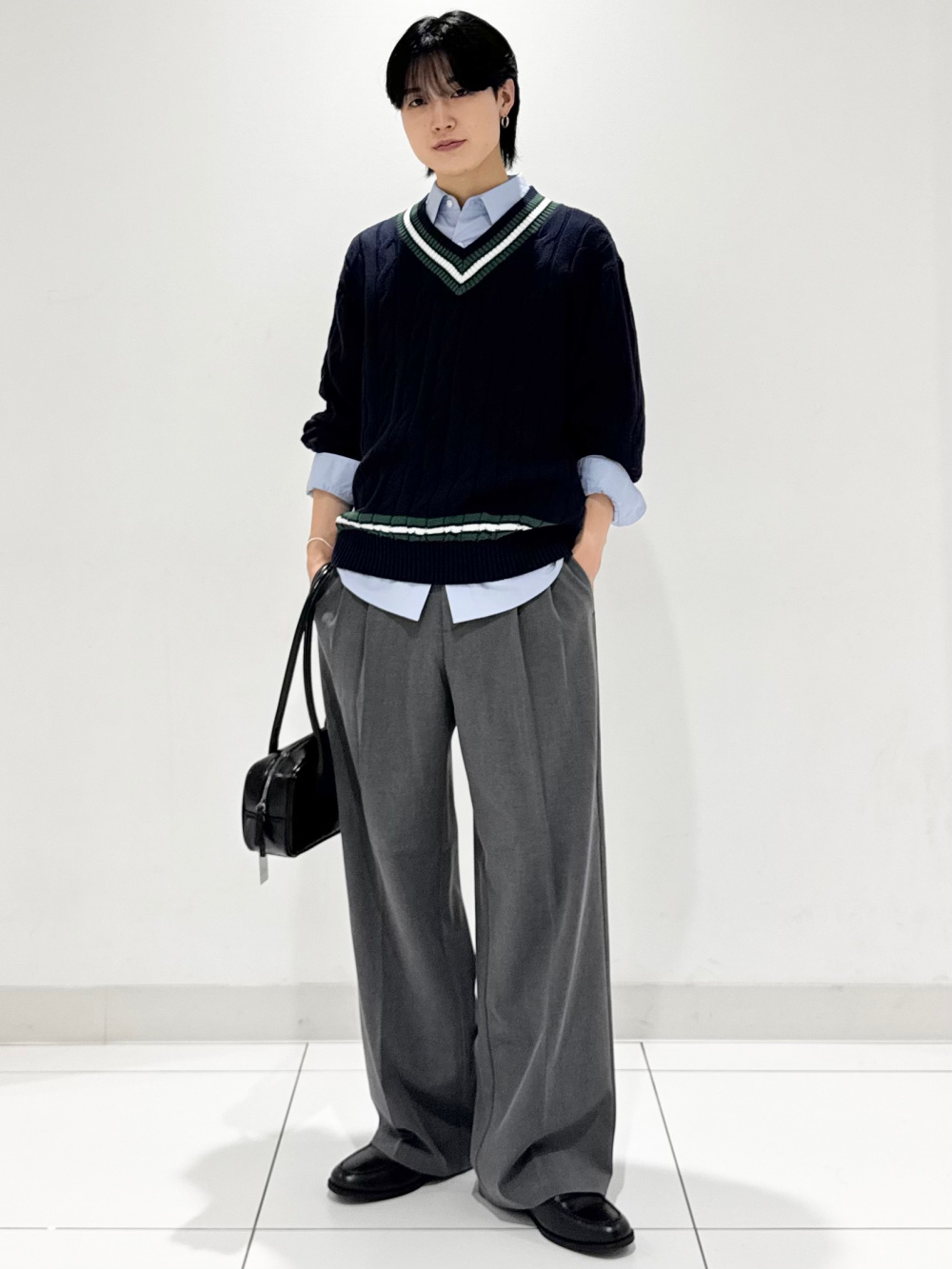 ソフトコットンクルーネックT(長袖)、パデッドシェルパーカ ENGINEERED