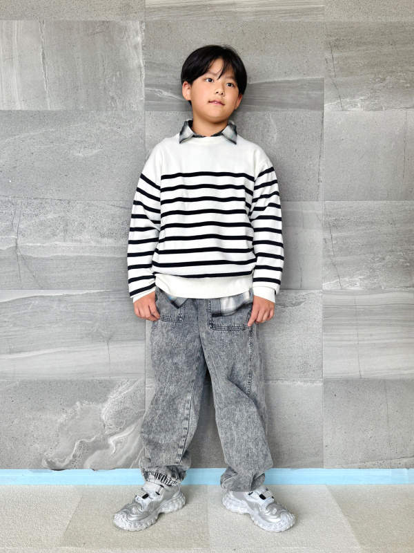 シェリン コーディネートセット today's outfit. guのスエットがシルエットもコスパも良いです