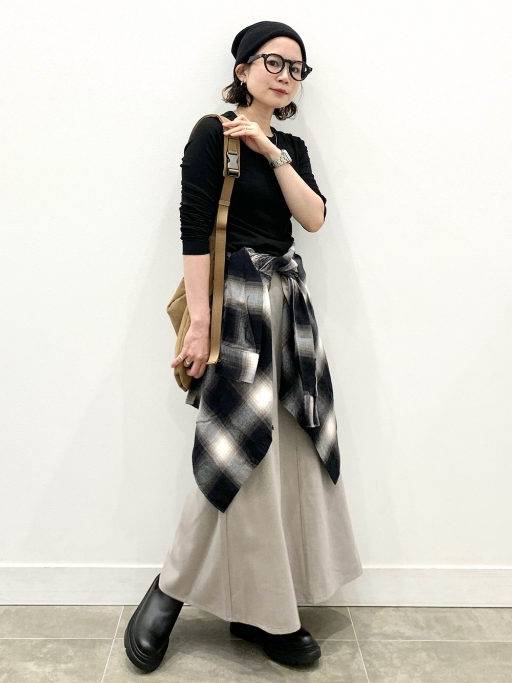 ヘビーウェイトスウェットナロースカート(24年商品)(丈標準82.5～89.5