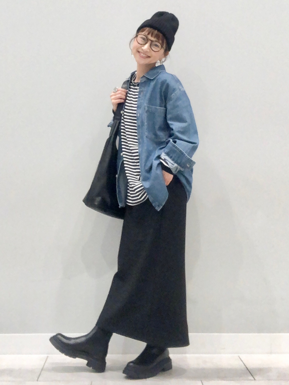 カバーオールジャケット UNDERCOVER、ジップポケットボーダーT(長袖