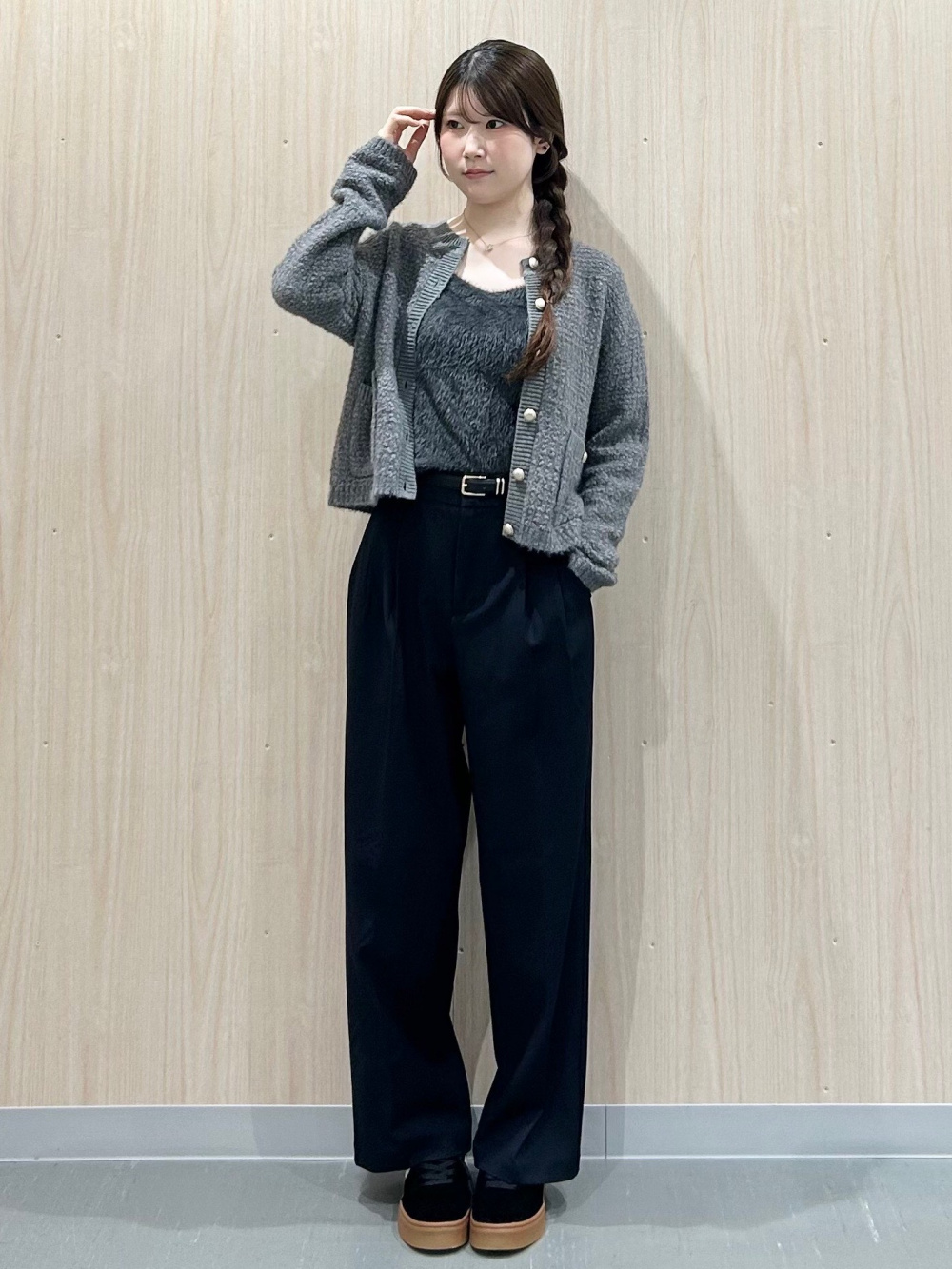 M様 C6529 カーディガンコーデ M様 C6529 カーディガンコーデ 着回し力抜群！サックスカラーが