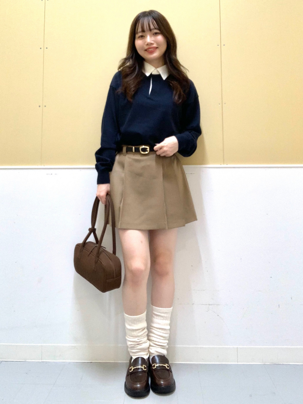 オーバーサイズカーディガン パペットスンスン、フランネルシャツ