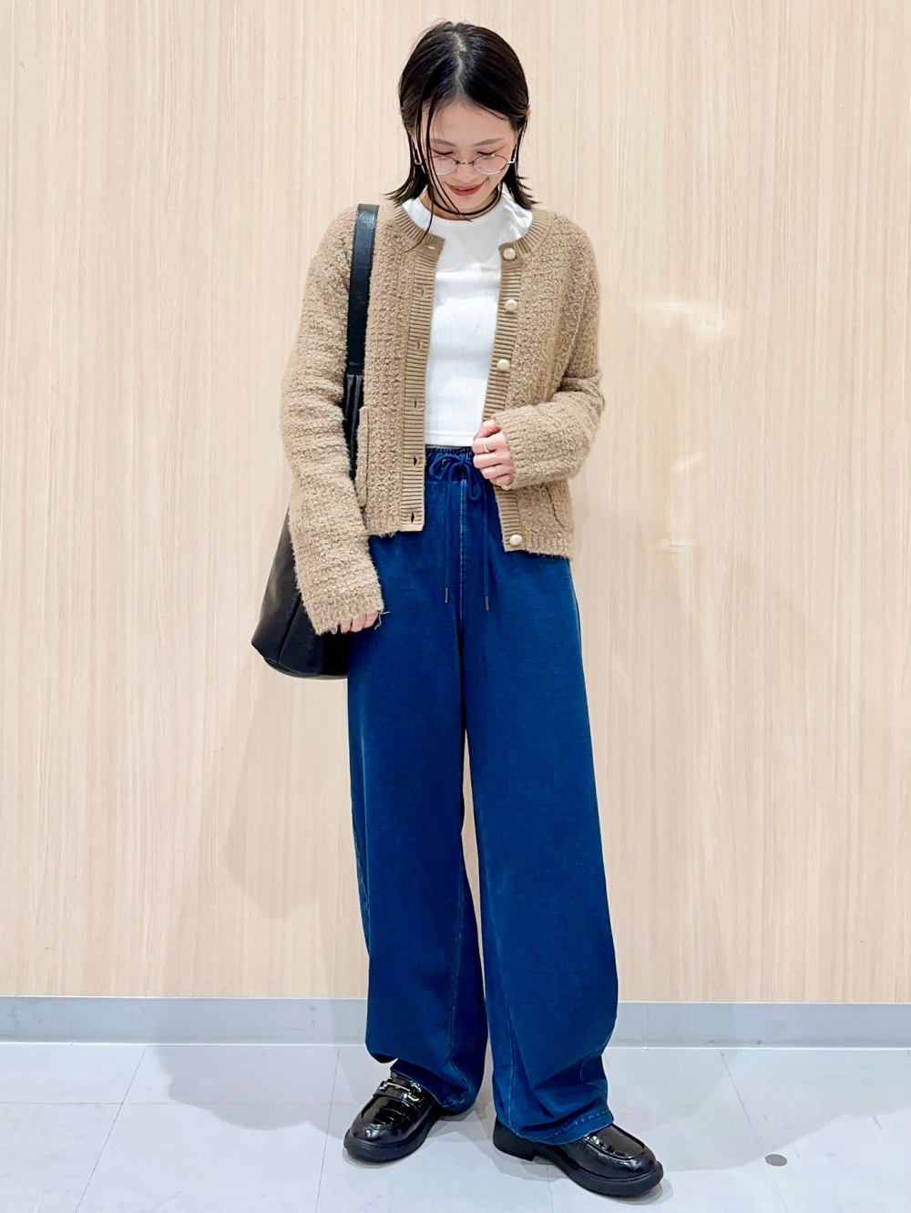 るんるんば様 C6518 Championスウェット×デニムコーデ るんるんば様