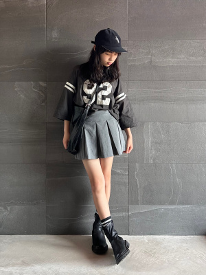 GU公式 | GIRLSプリーツミニスカートJR(セットアップ可能)