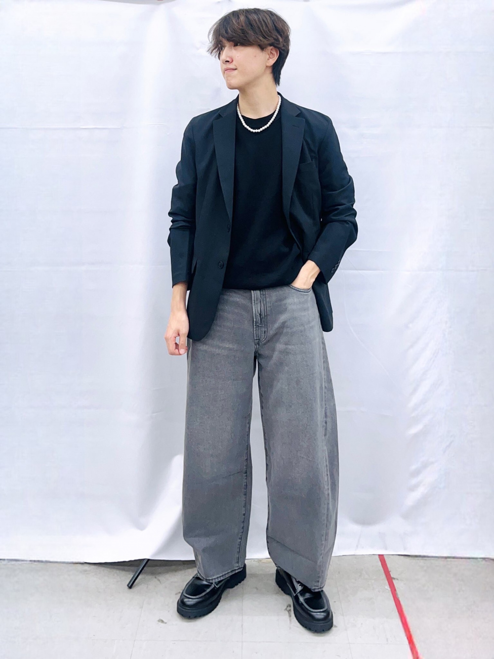 GU ‪✕‬ rork フルジップニットジャケット by rokh ナチュラル