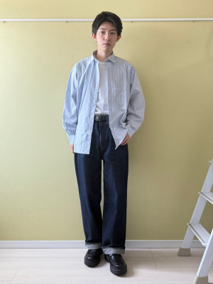 GU公式 | バギージーンズ+E(丈標準71.0cm)